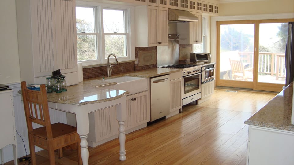 very large kitchen