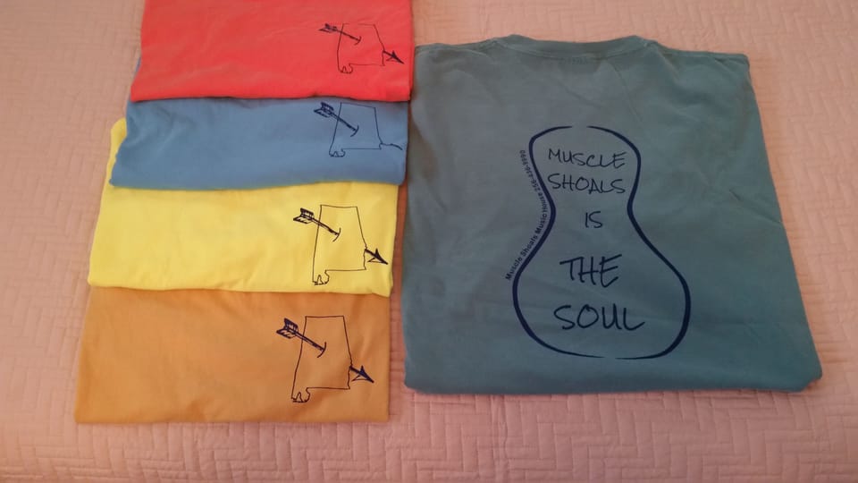 Muscle Shoals is the Soul long & Short sleeve available.
