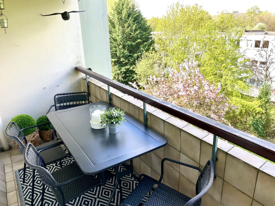 Balcony with a view
