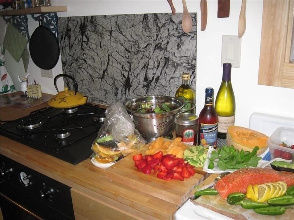 We have enjoyed the bounty of the Sonoma County food sources in our kitchen.