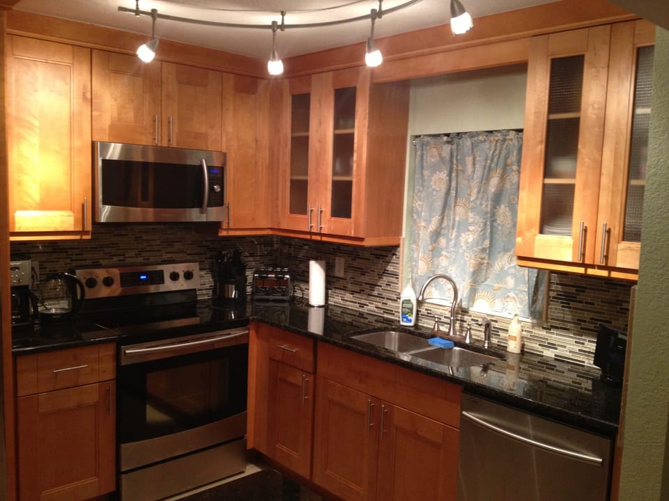 Newly renovated kitchen