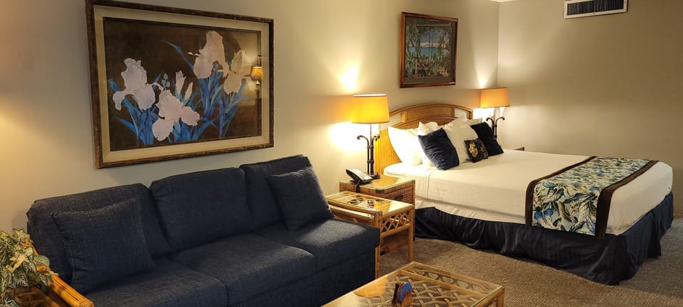 QUEEN SOFA BED & KING BED