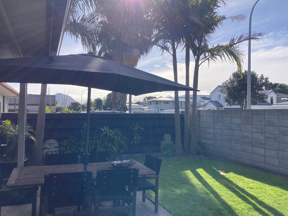 Front garden - North facing