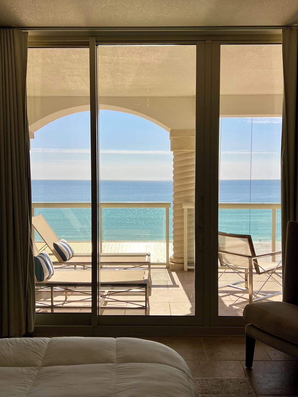 View of Gulf of Mexico from Master Suite