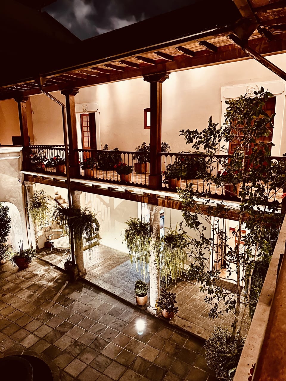 Main courtyard 