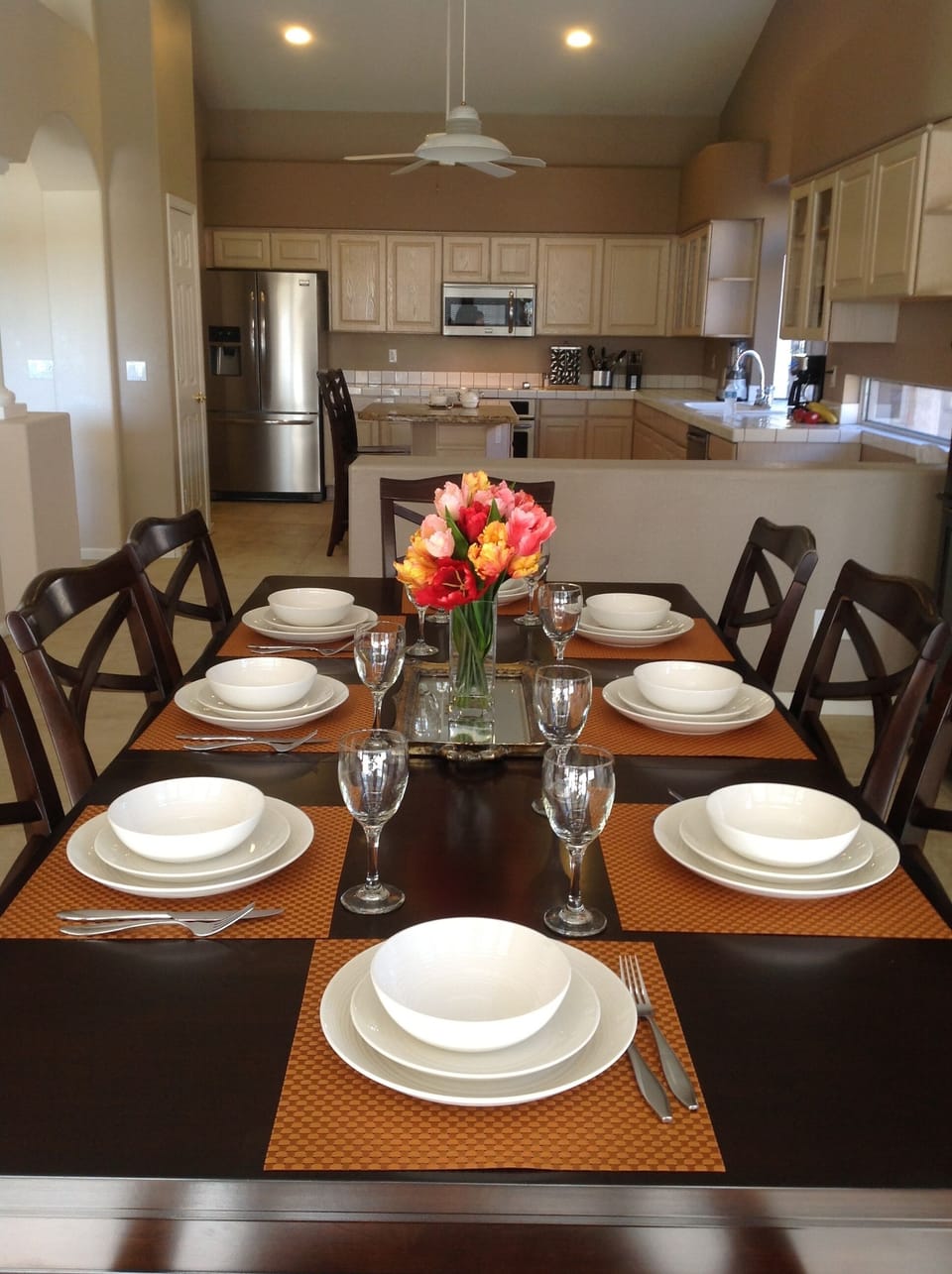 Dinning for 8