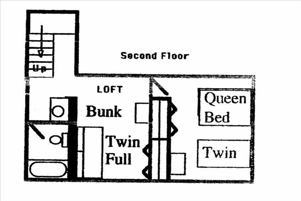 Floorplan - second floor
