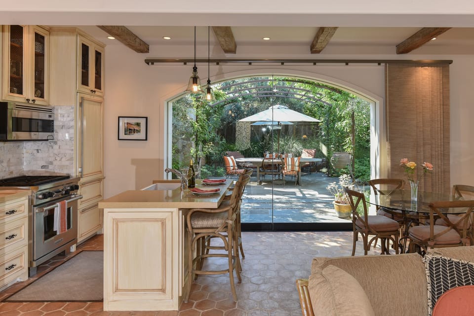 Great Room with view of Back Yard