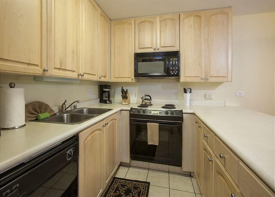 fully stocked kitchen - new glass top stove (not pictured). 