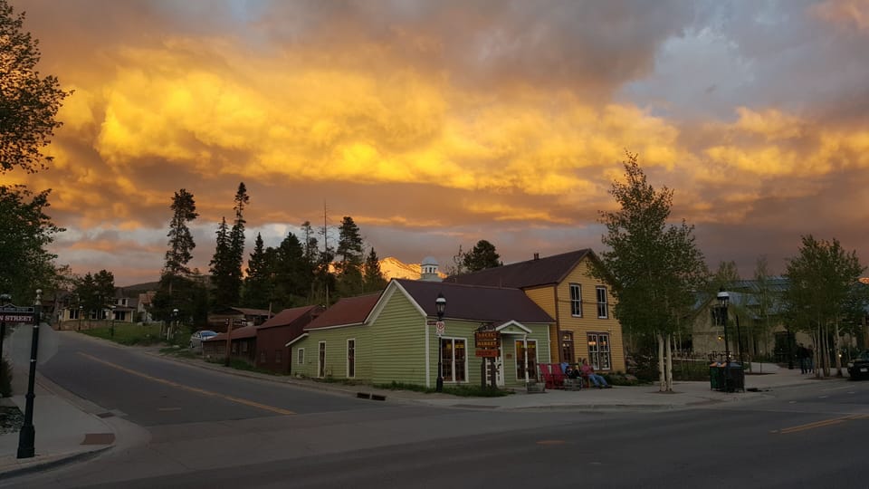 Always the best sunsets in Breck!
