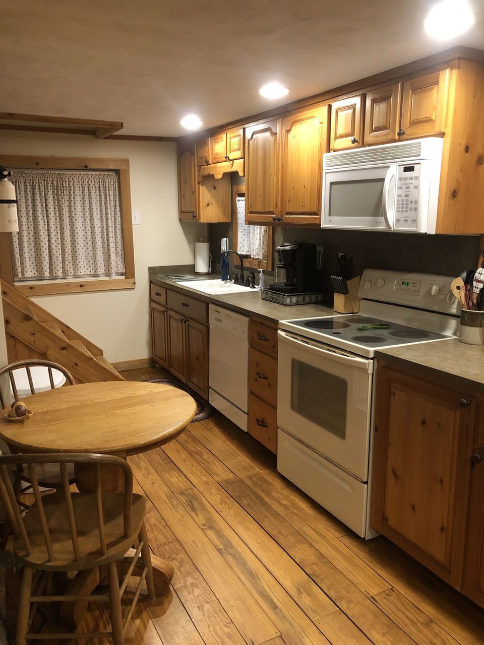 Kitchen and Stairway to Second Floor
