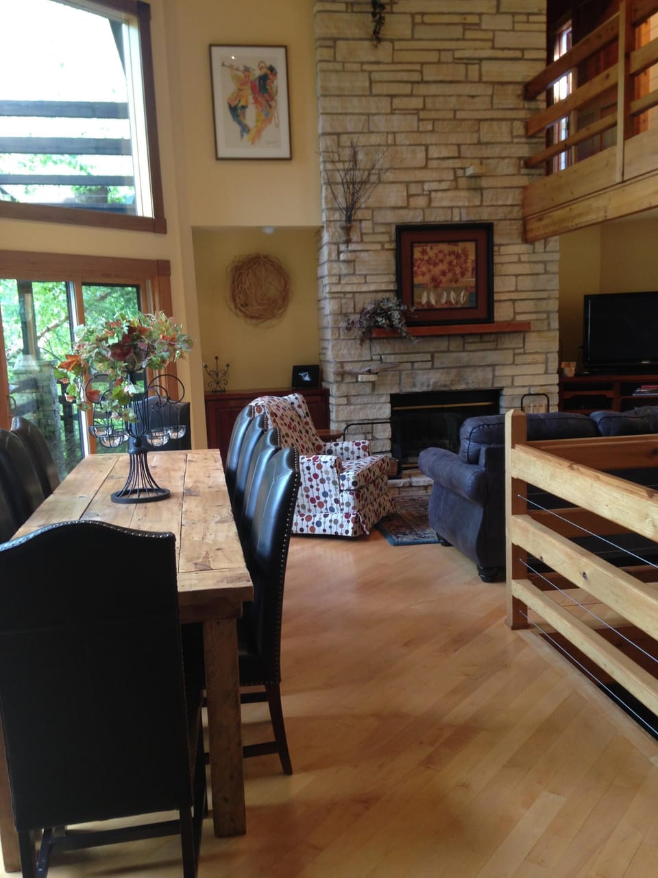 Great room and dinning 