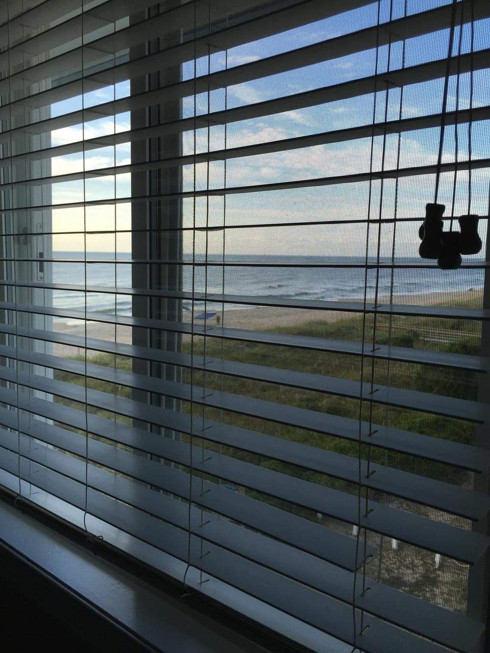 View from master bedroom window