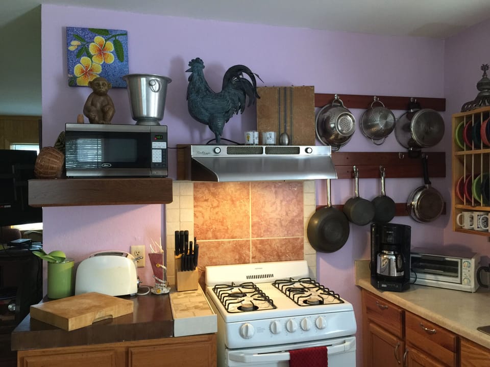 Kitchen has everything you need! 