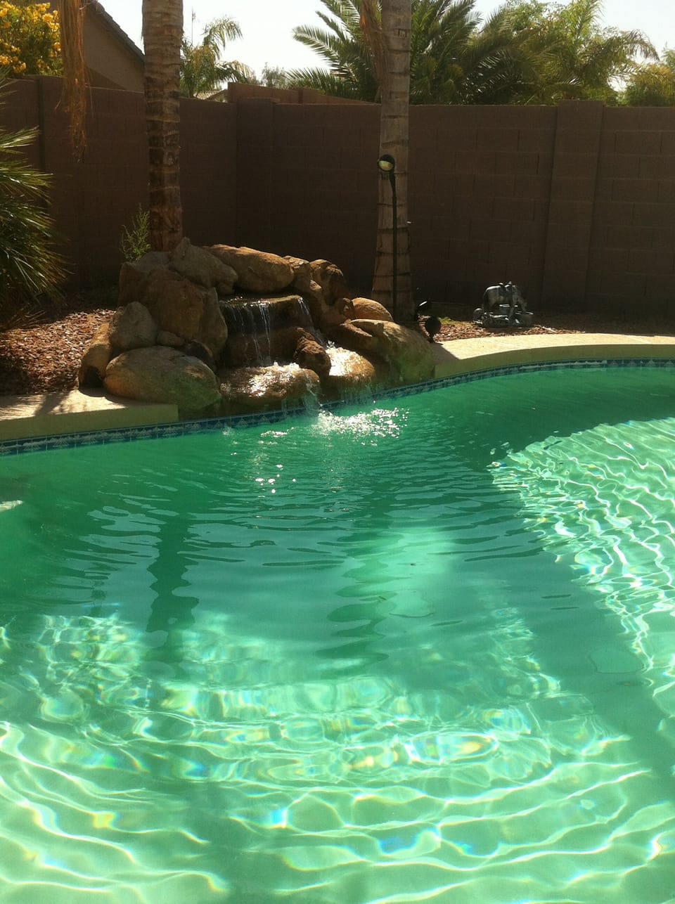 Beautiful water feature
