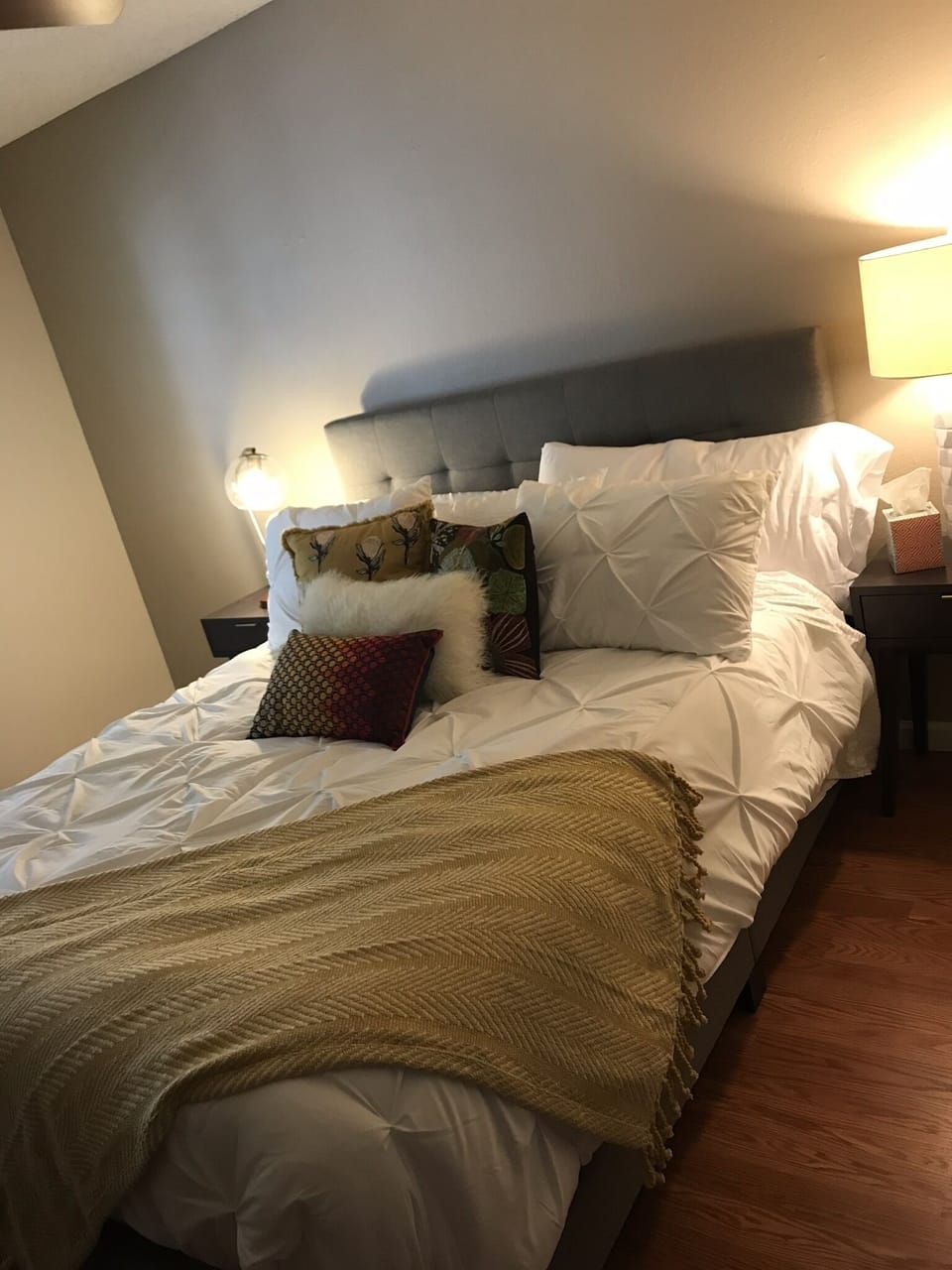 Queen size master bedroom 