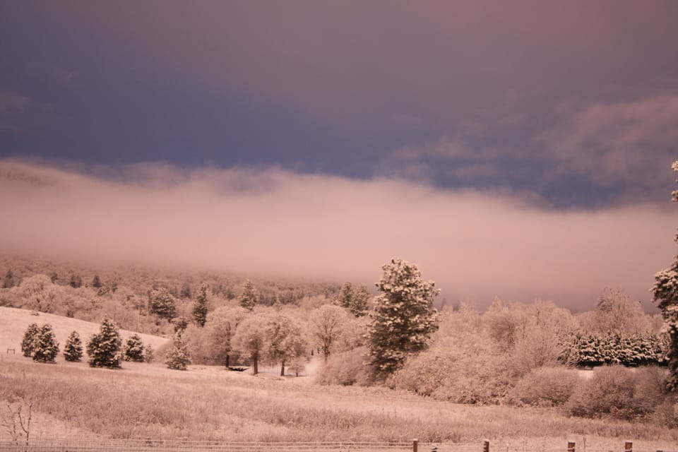 wintery sky