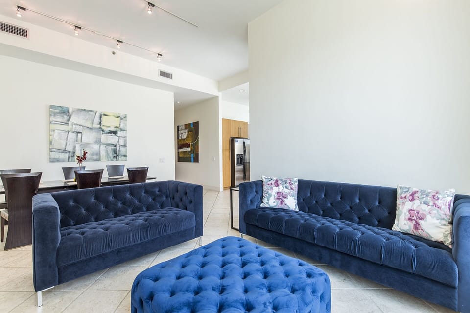 Spacious Living Area perfect for family movie nights!