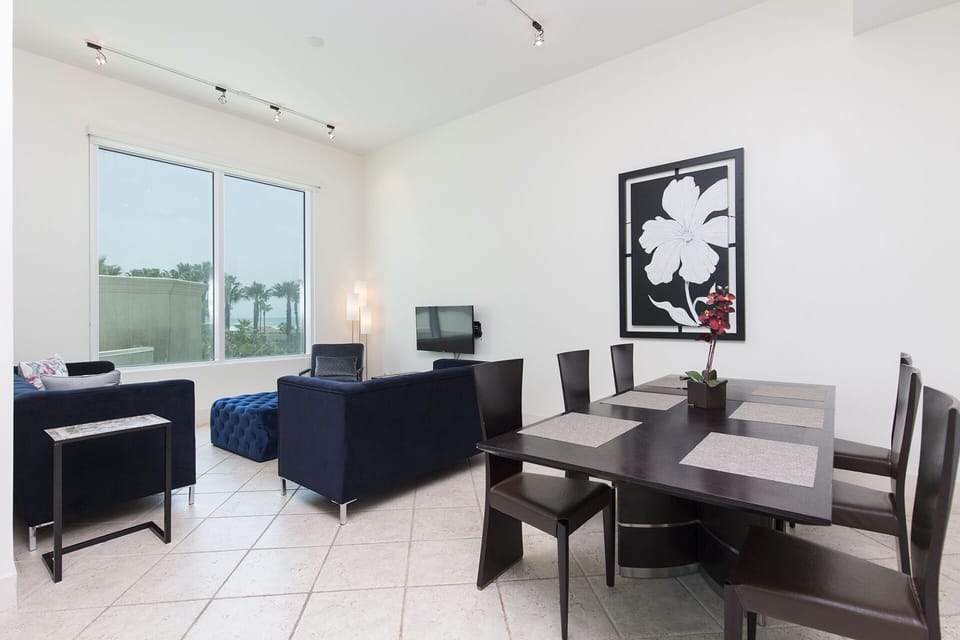Open concept Living and Dining Area