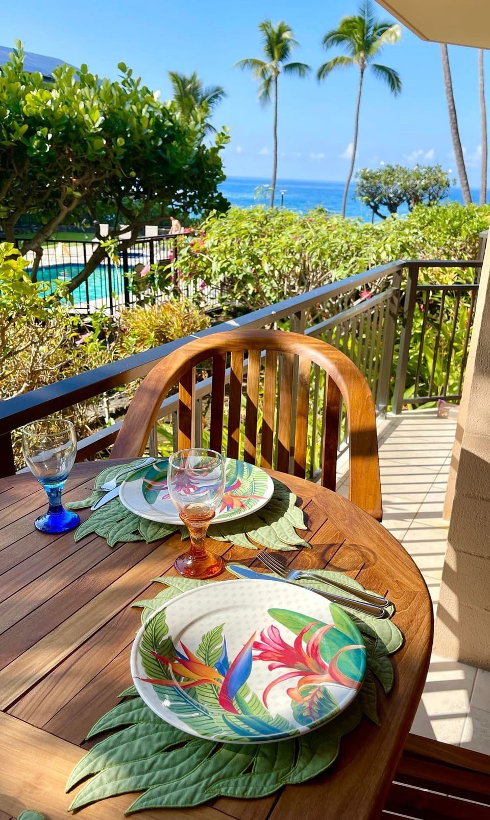 View from the lanai