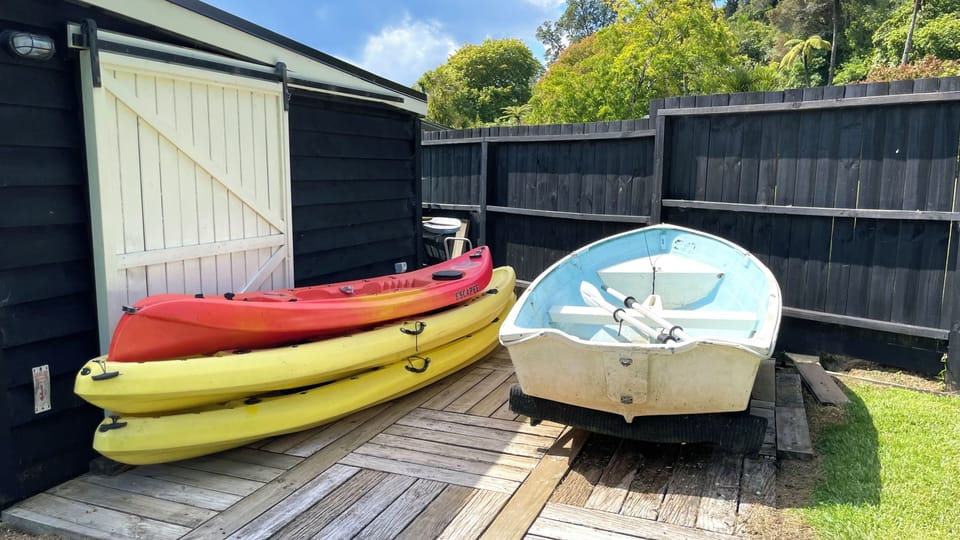 Water crafts - dinghy and kayaks
