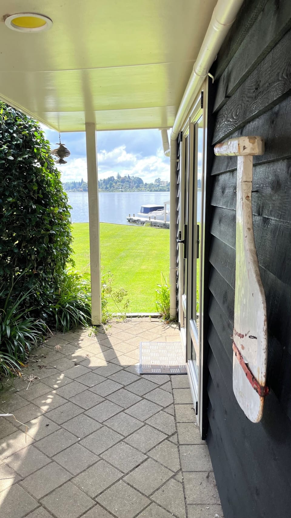 Entrance to the cottage
