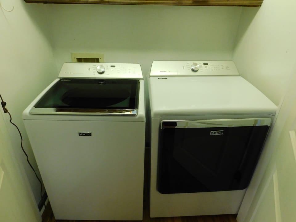 Large Capacity Washer and Dryer