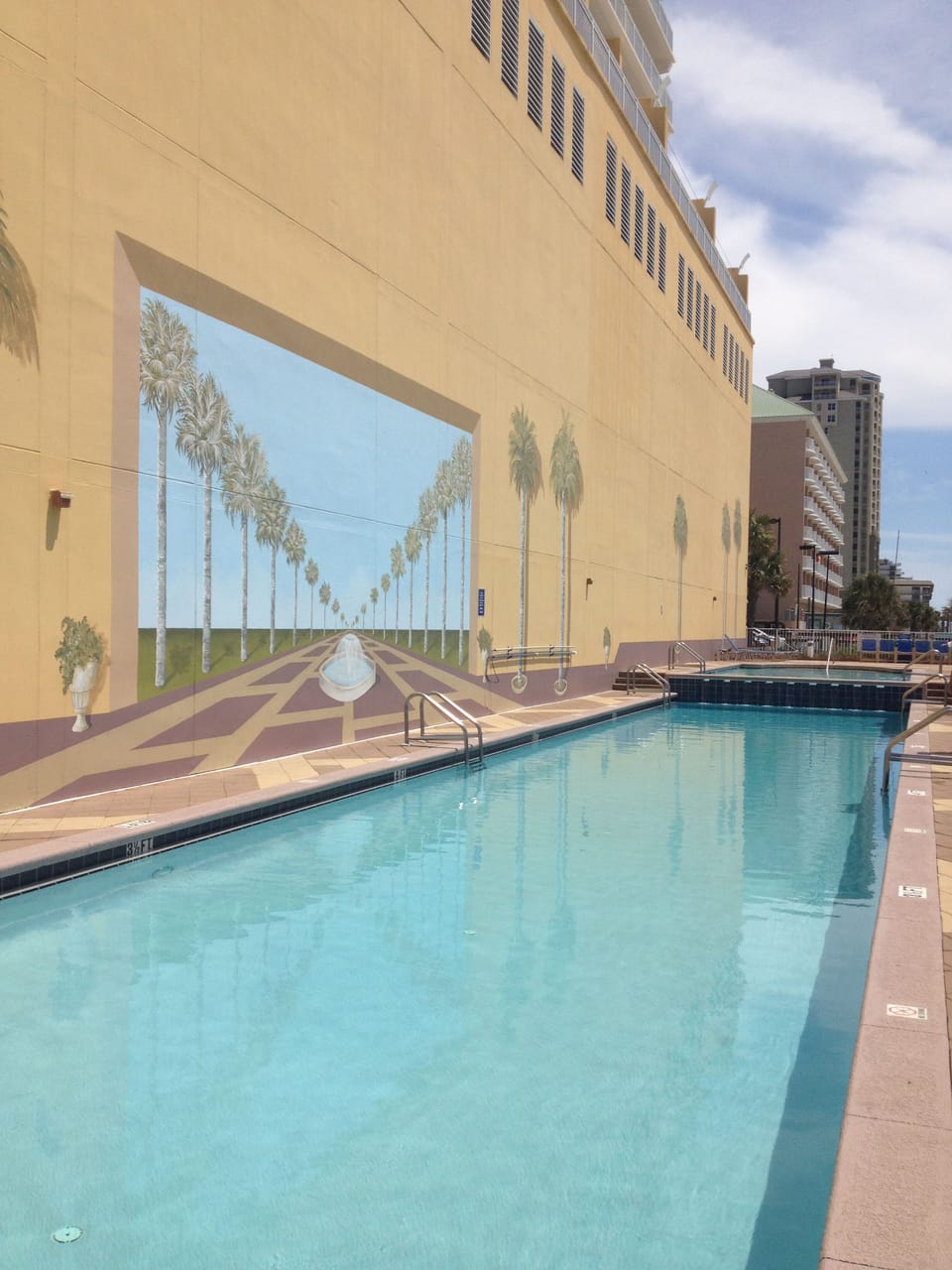 Beautiful bi-level Pool. Heated seasonally.
