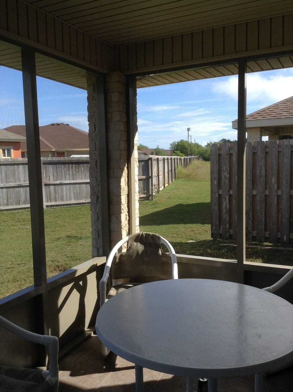 Screened Patio
