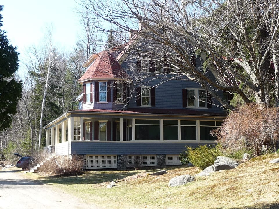 Side view of house