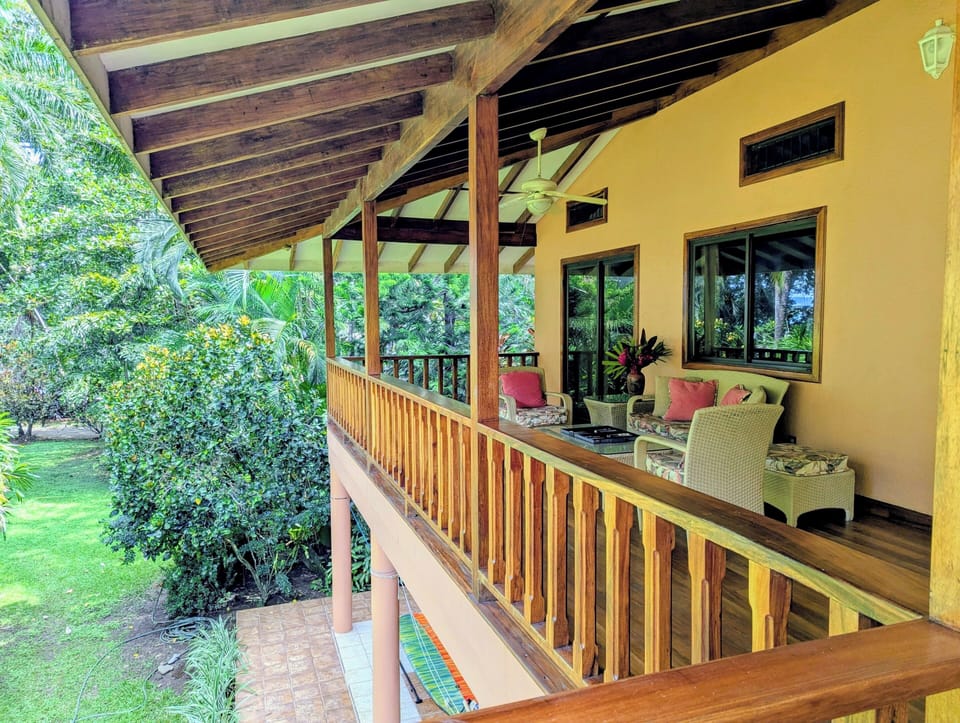 Front deck