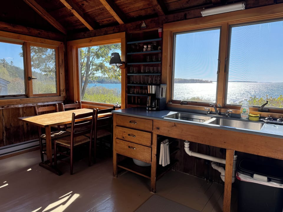 Kitchen with spectacular views!