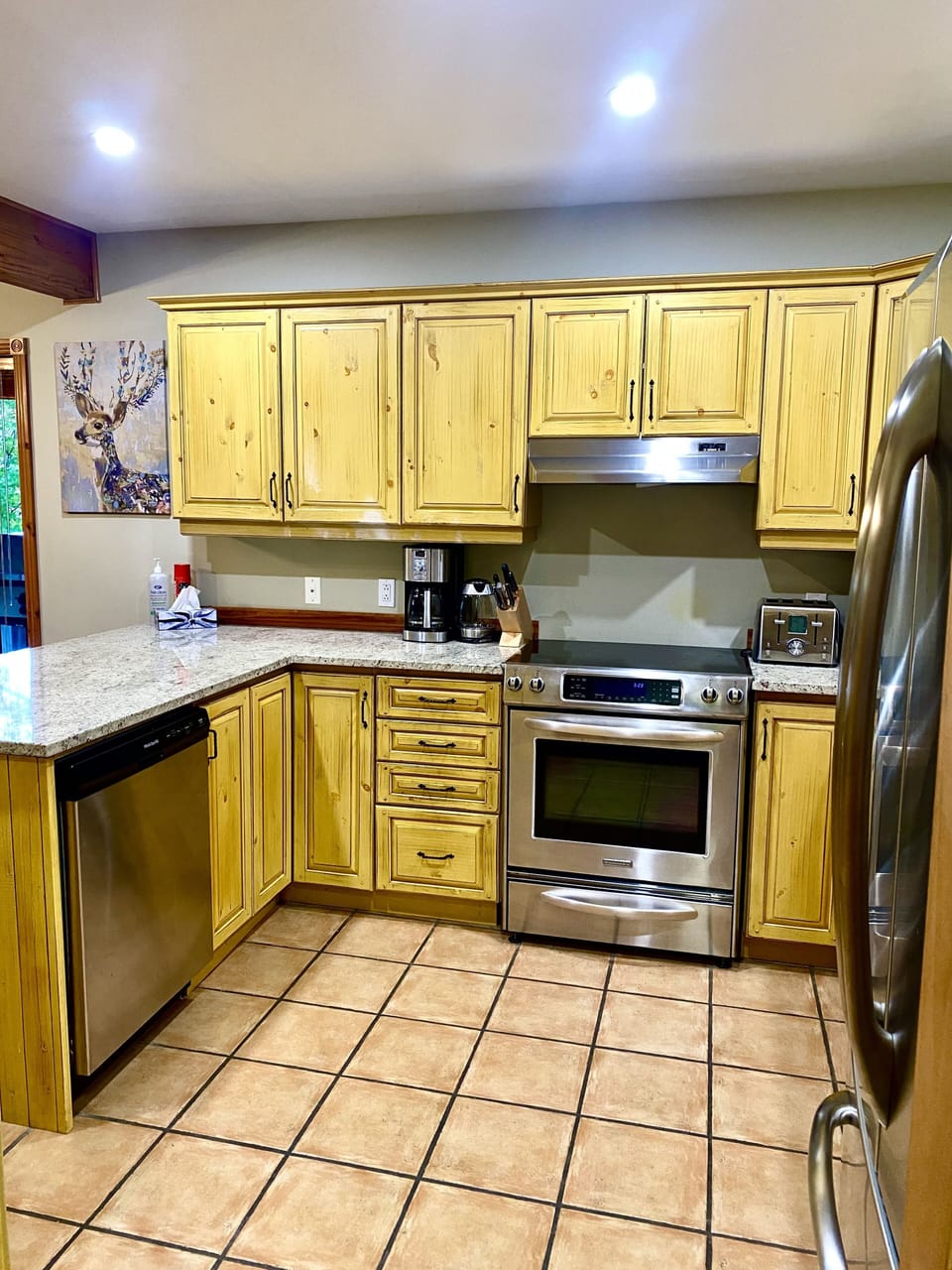 Fully equipped kitchen