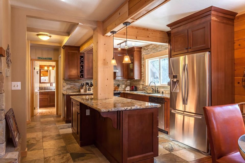 Second Floor Kitchen Looking Toward Bathroom
