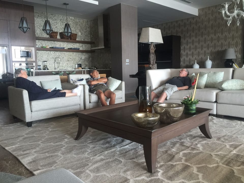 Old guys need naps!
