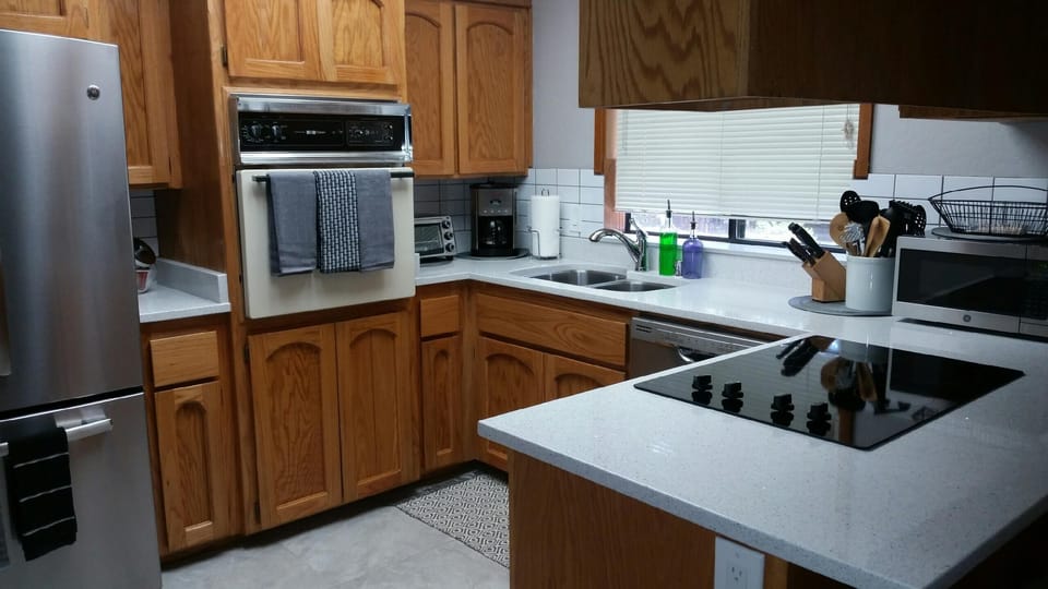Renovated kitchen