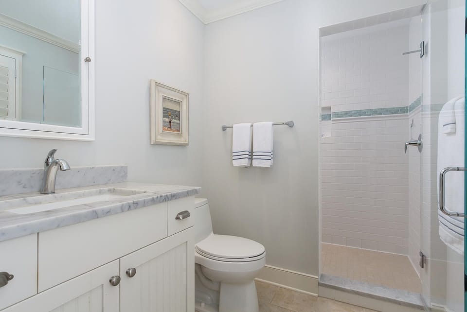 Washroom (with shower) off family room