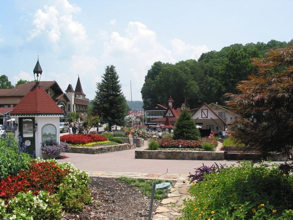 Helen, GA, Alpine Village in the Northeast GA Mountains