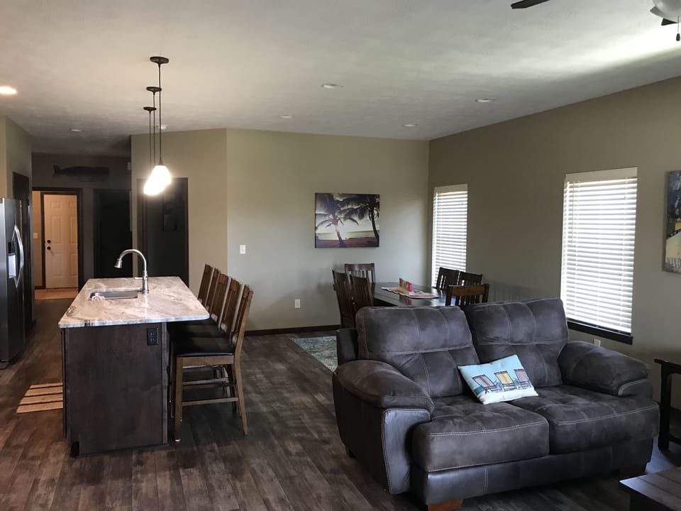 Spacious open concept main floor