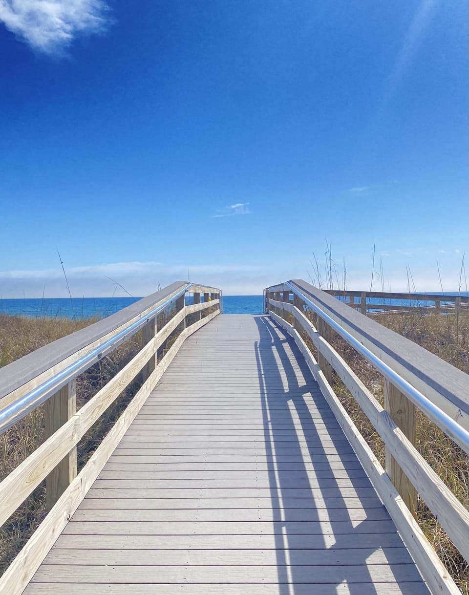 Boardwalk to the beach