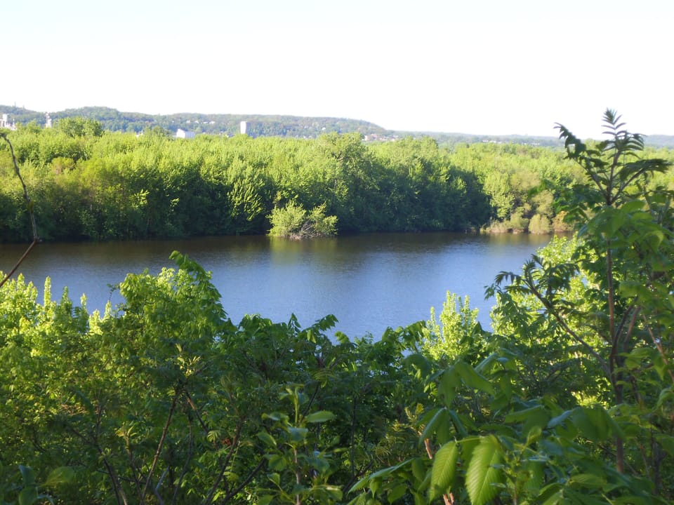 Red Wing is just across the river. Easy drive into town. 2 miles to boat access.