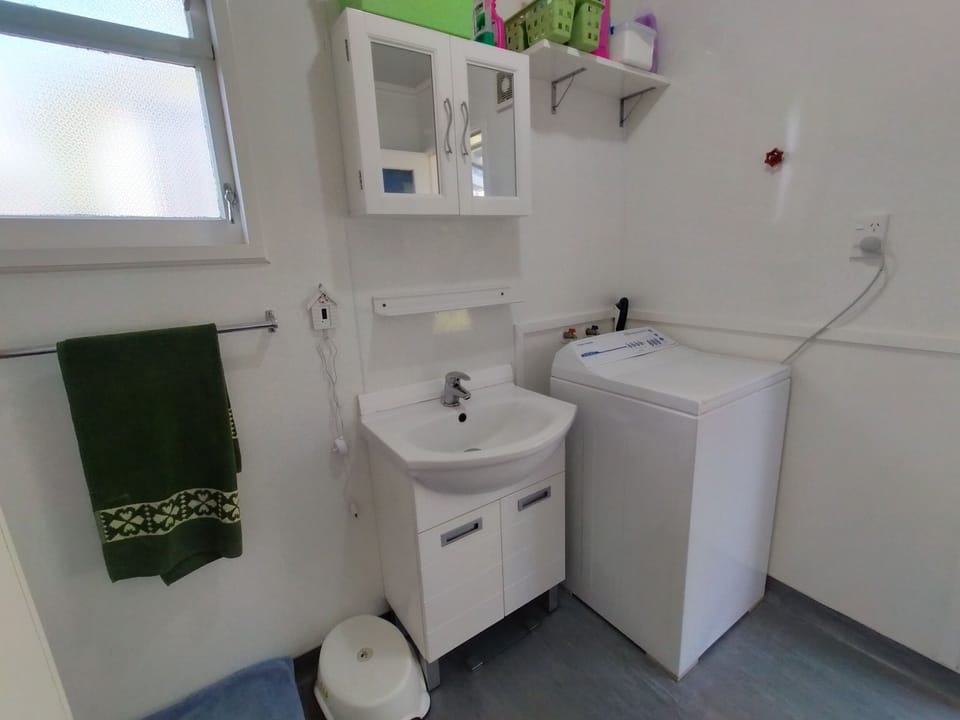 Bathroom / washing machine.