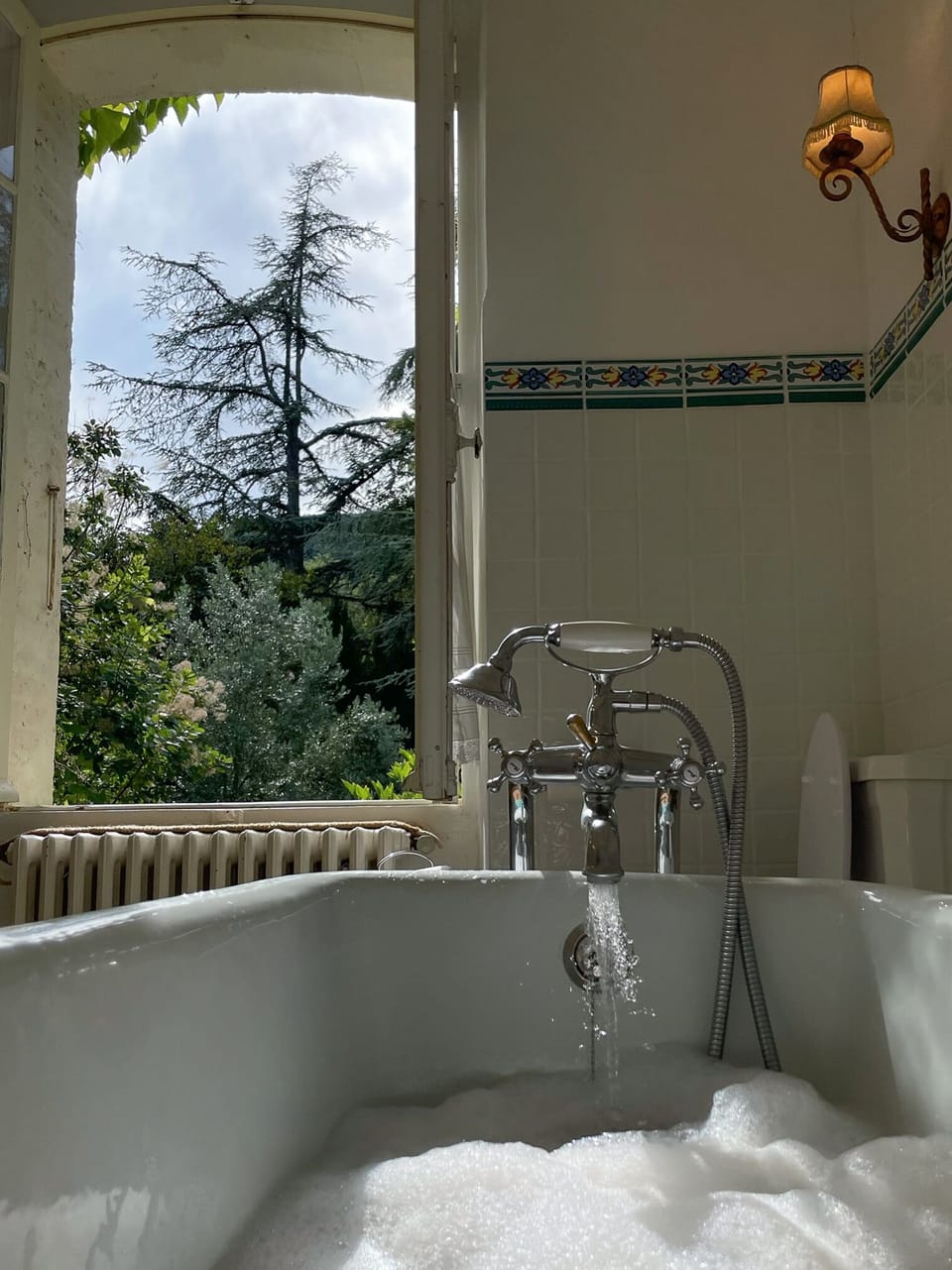 A bath with a view / Le bain avec vue