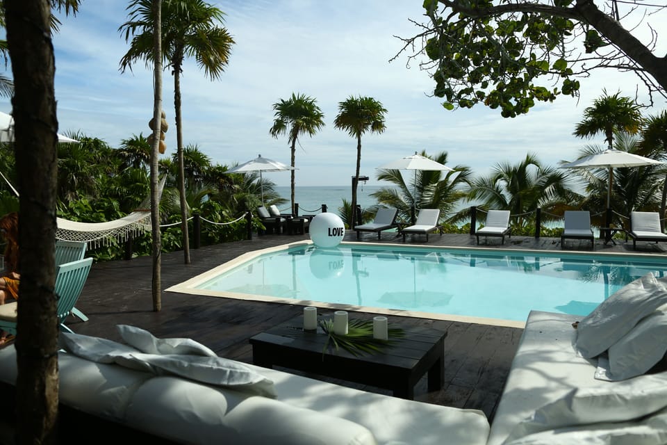 Poolside