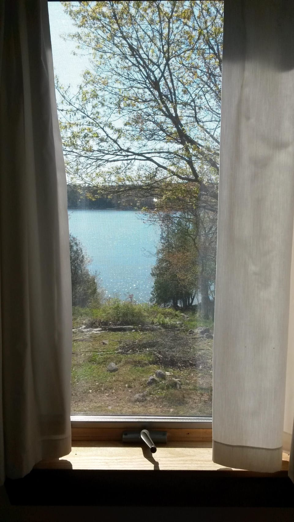 view out upstairs bedroom #1
