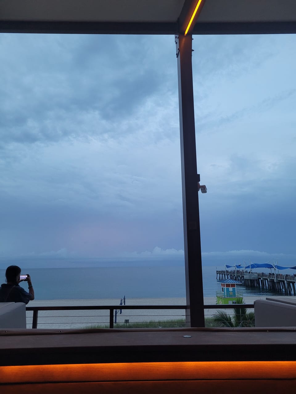 OCEAN VIEW FROM OCEAN FRONT RESTAURANT