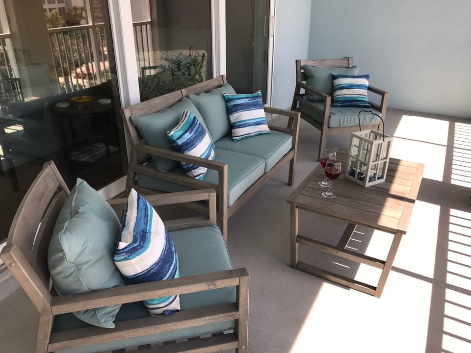Your lanai with the morning sun.