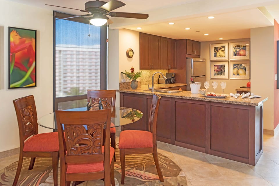Kitchen with Stainless Appliances and Quartz Countertops