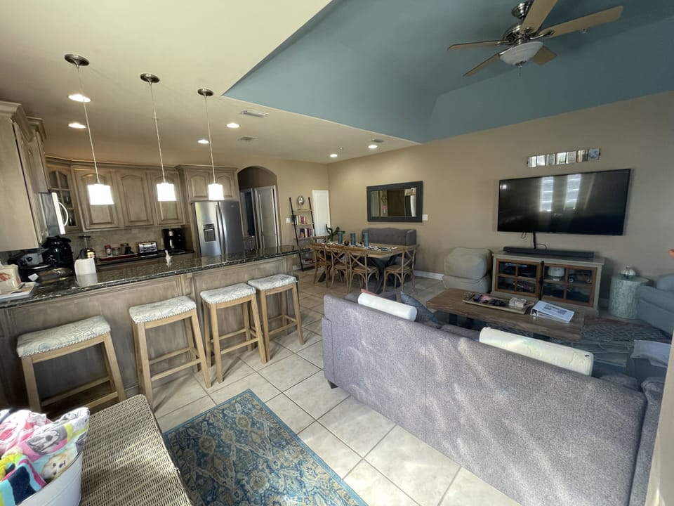 Welcome !!!  This is your view as you walk in the door!  Amazing design work!