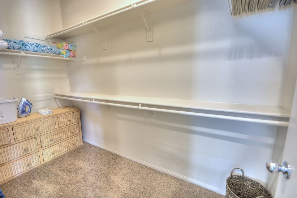 Primary huge walk-in closet 